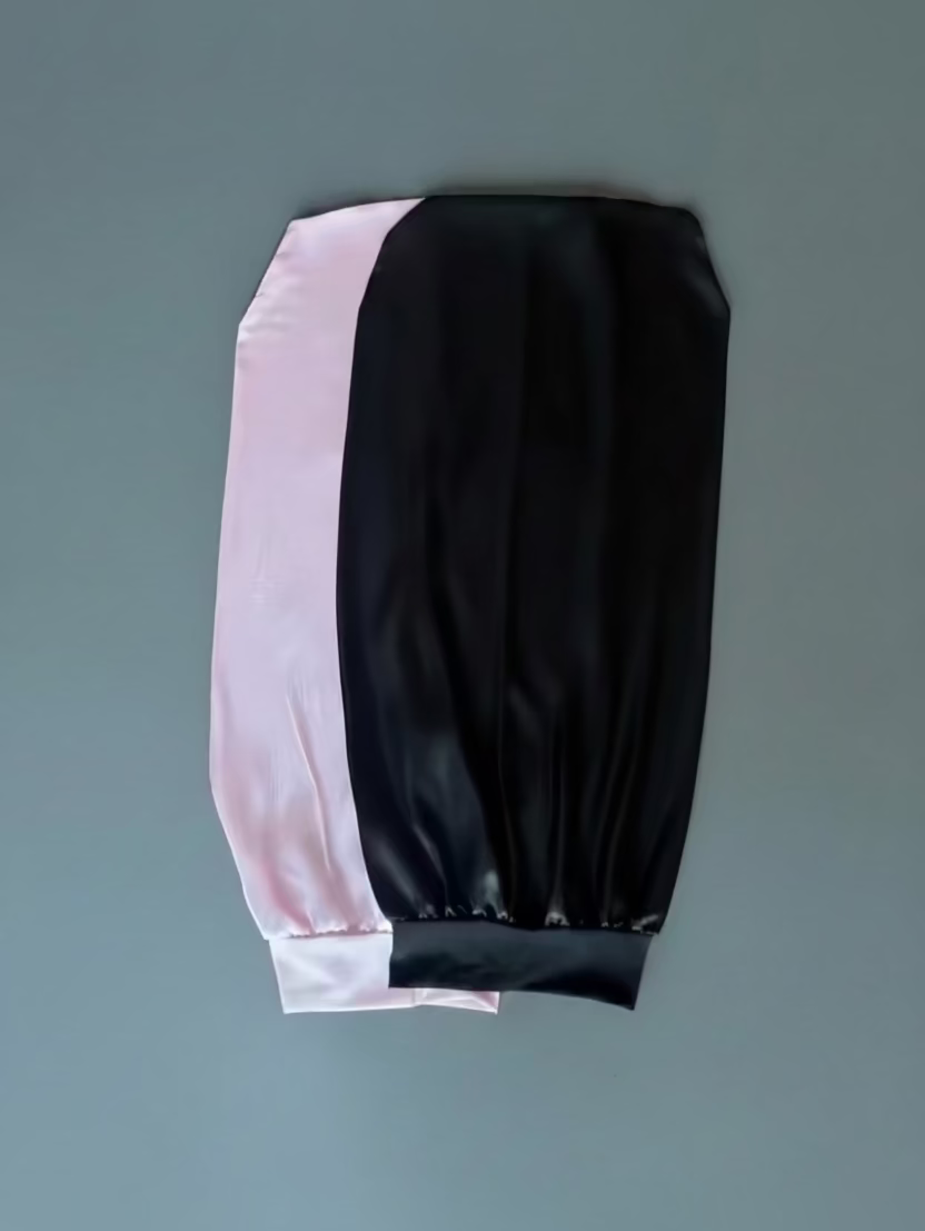 Silk Long Sleeping Bonnet